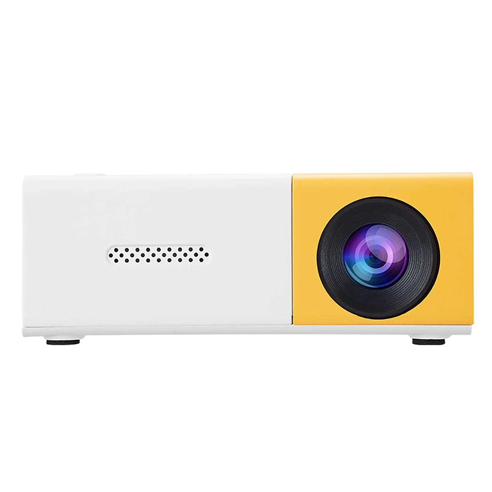 Mini Projector, Portable Projector, HD Movie Projector, Automatic Focus, Outdoor Indoor Home Theater Projector, Compact, Wireless Connectivity, Great for Travel, Parties, & Movie Nights