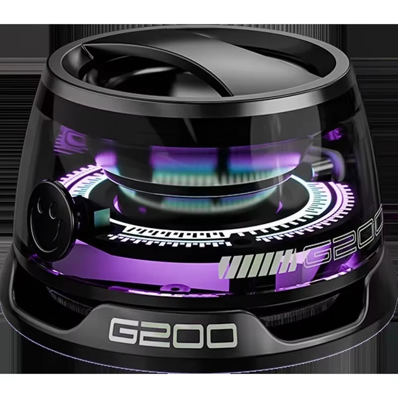 Portable Bluetooth Speaker G200 RGB Lighting Magnetic Speaker BT5.3 Mini Sound Box