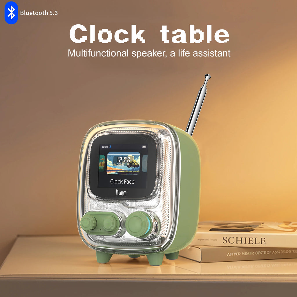T-Tiivoo-2 Mini Retro White Noise Bluetooth Speaker Portable Vintage Sleep Aid Bluetooth Speaker